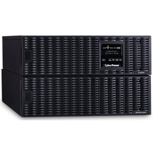 CyberPower OL6KRTHD 6U Rack or Tower UPS, RM Card, UL Rated, LCD panel, 2 NEMA L6-20R & 2 NEMA L6-30R, generator compatibility